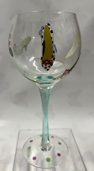 Shoes Wineglass