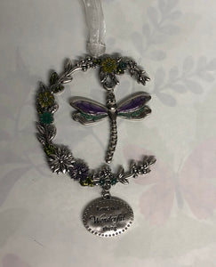 Dragonfly Ornament - Love