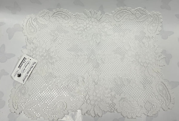 Placemat -Sunflower -White