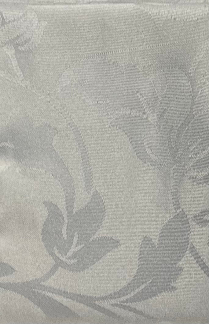 Table Cloth -Crystal Damask - Light Grey