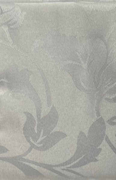 Table Cloth -Crystal Damask - Light Grey