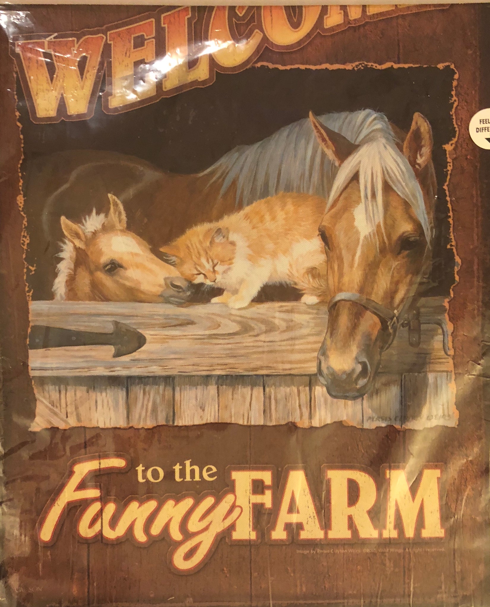 Funny Farm -Small Flag