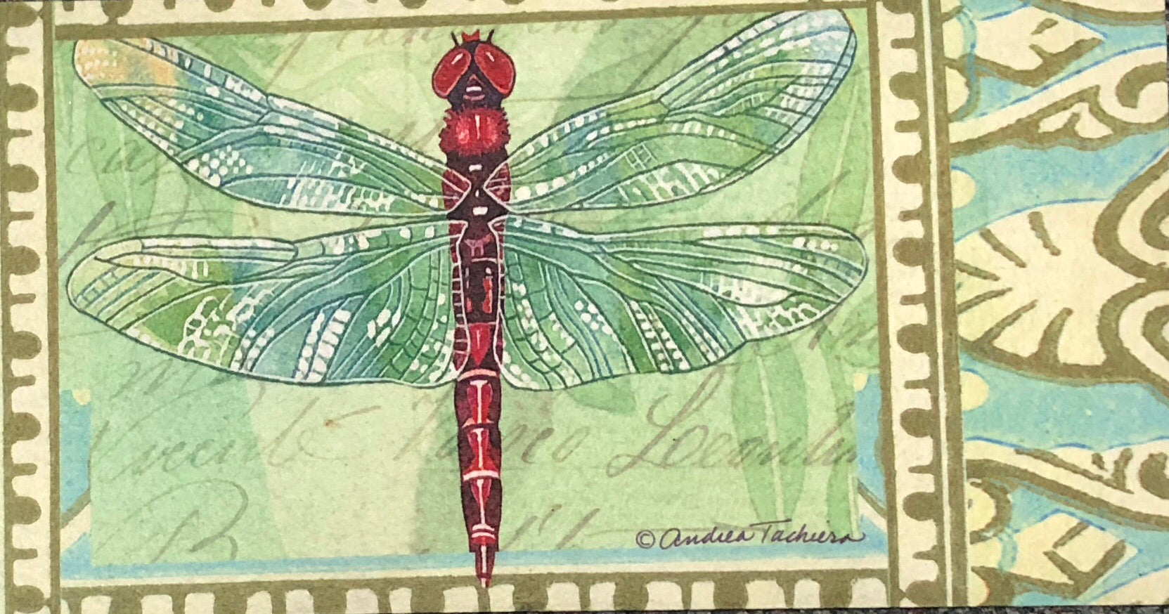 "Dragonfly" Mat - Small