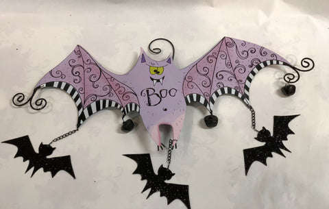 Halloween Bat Sign