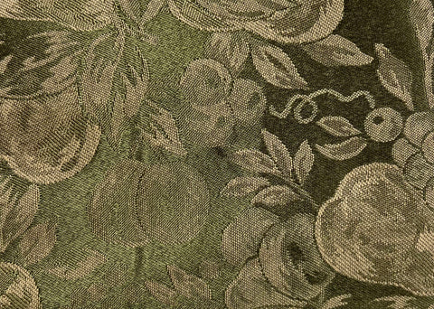 Table Cloth -Damask Fruits - Sage