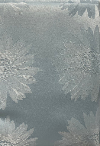 Table Cloth -Gerbera Daisy - Light Blue