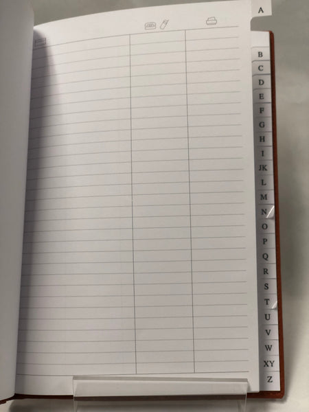 Telephone Book-Orange