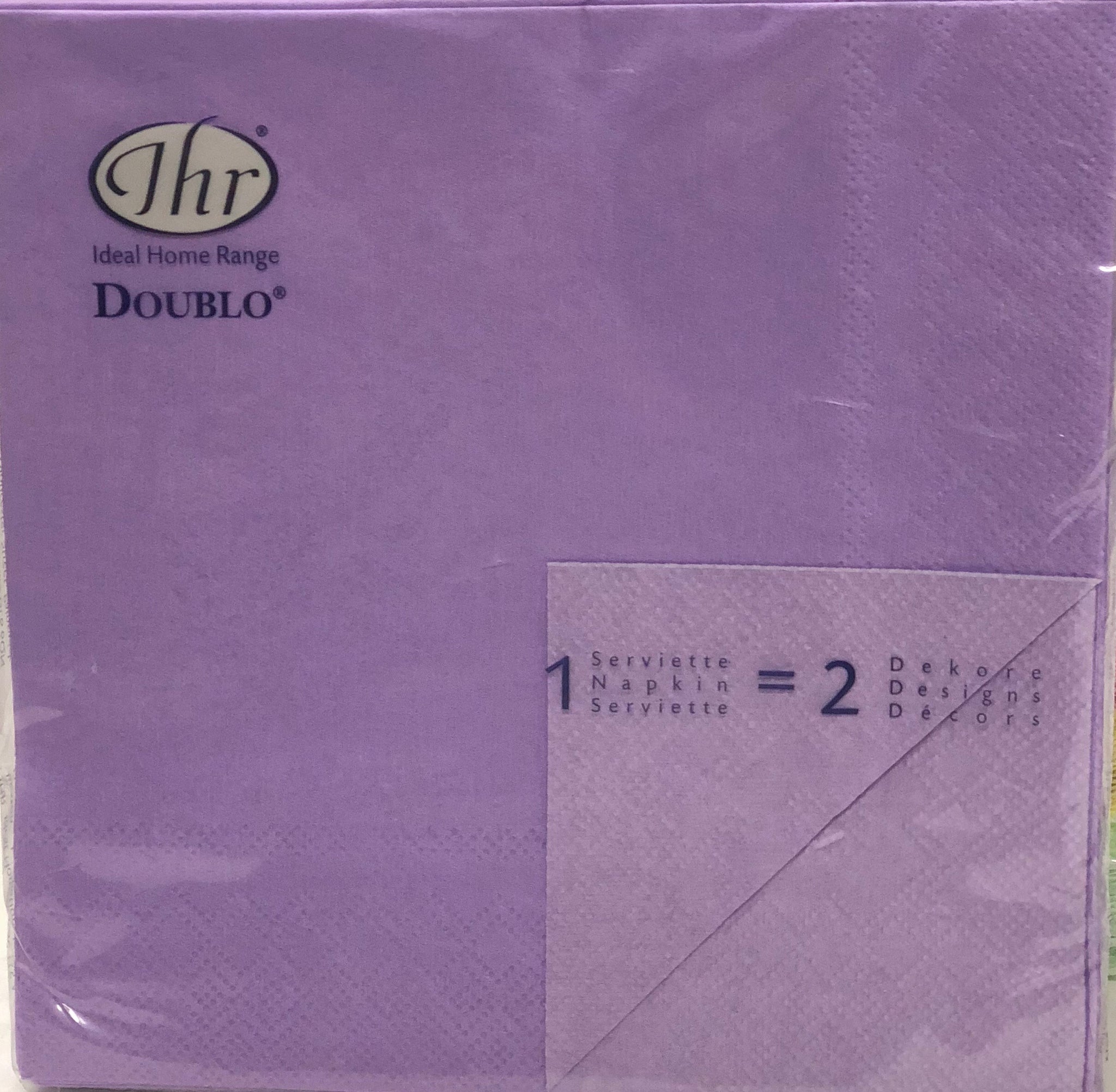 Luncheon Napkin -Uni light lilac