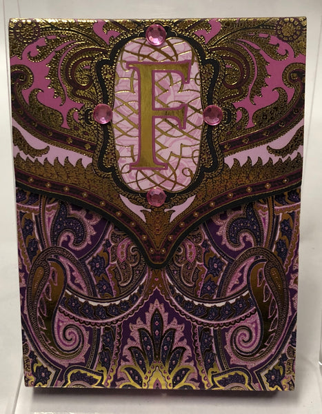 Monogram -Pocket Notebook “F”