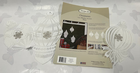 Ornaments -Lace Window Accents