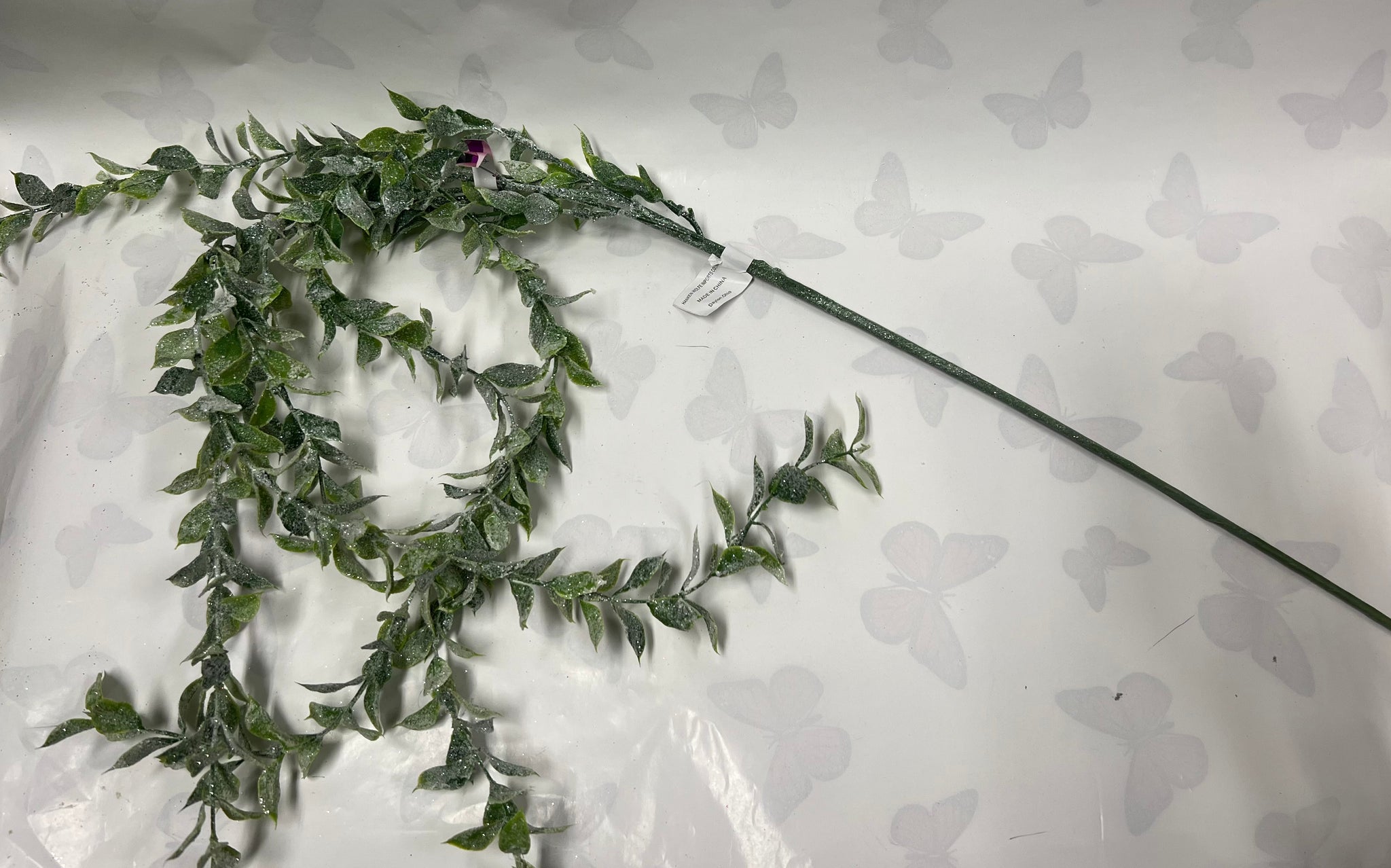 Frosted Trailing Greenery Spray