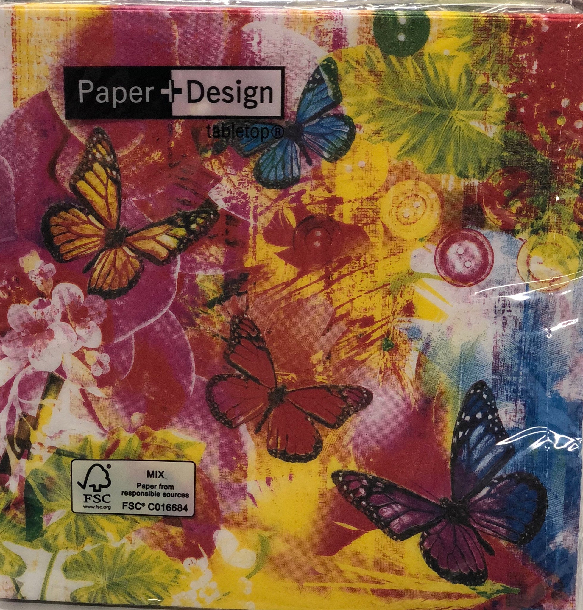 Luncheon Napkin- World of colours