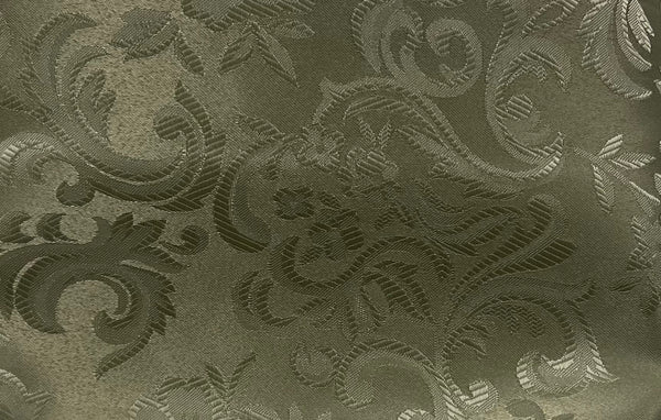 Table Cloth- Jacouard - Moss - Scalloped Edge
