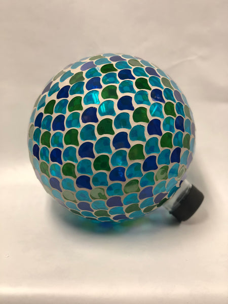 Mosaic Glass Gazing Ball