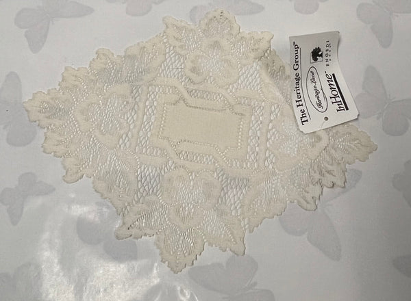 Doily -Heirloom -Ecru