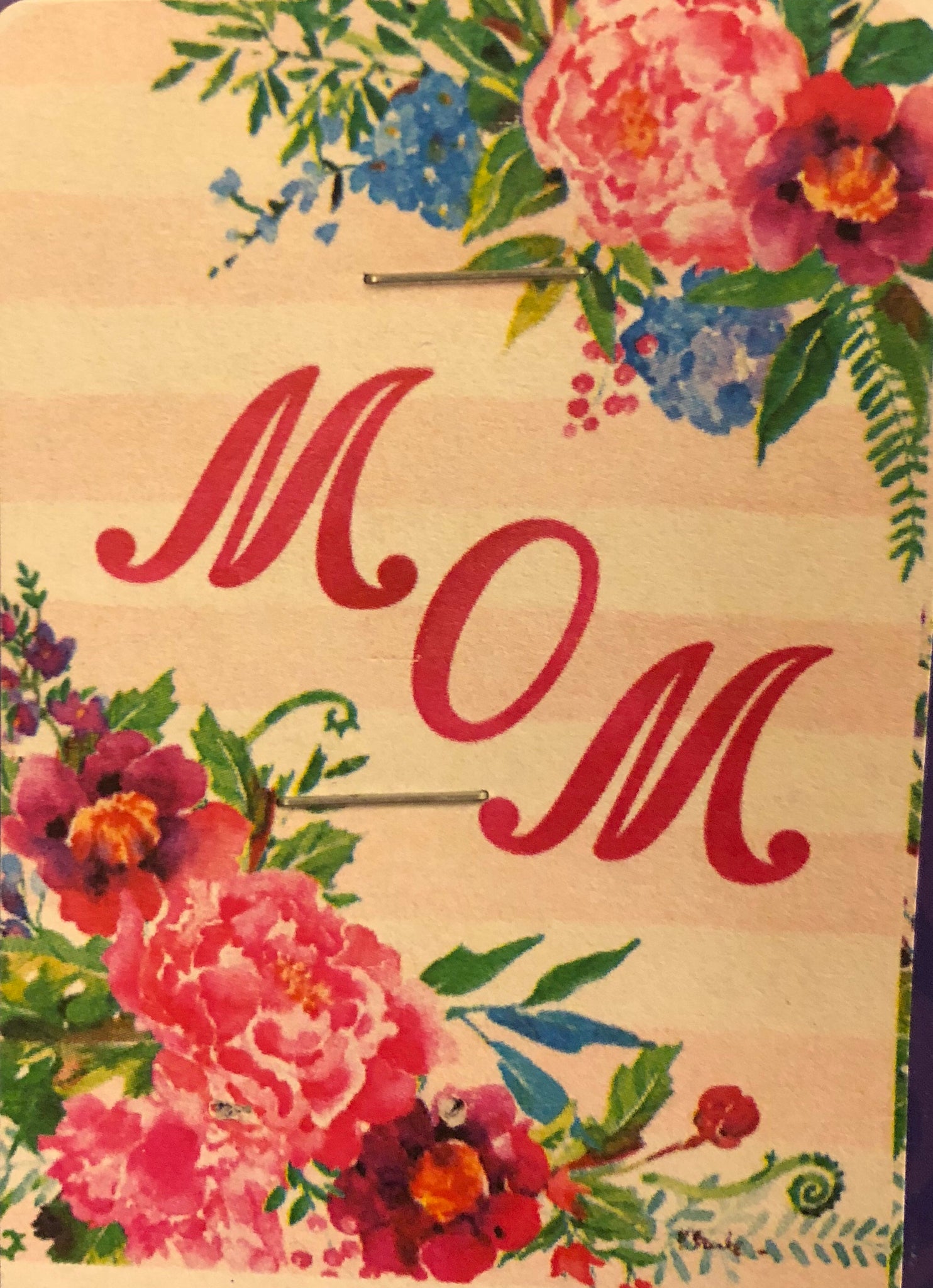 Mom - Large Flag