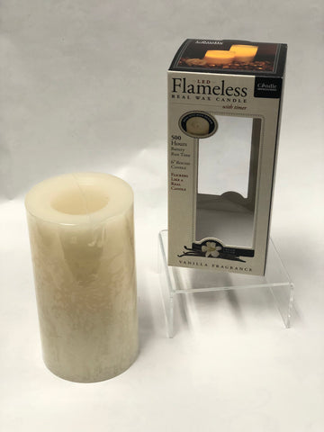 Candle Impressions -Battery Candle -Cream 6”