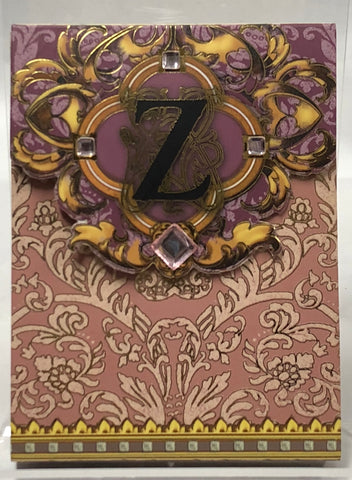 Monogram -Pocket Notebook “Z”