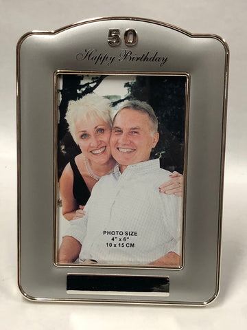 50th Birthday -Picture Frame