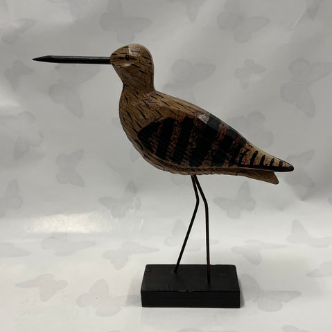 Sea Life- Wooden Bird -Taupe
