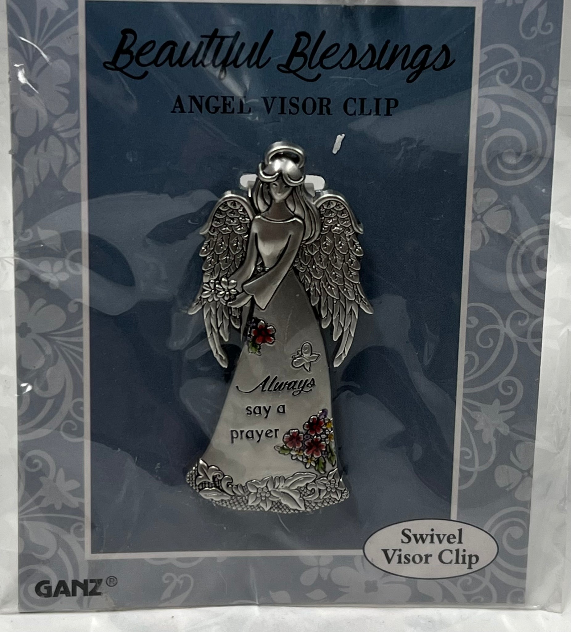 “Prayer”- Angel Visor Clip