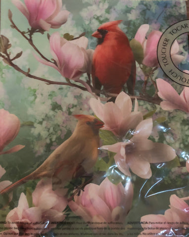 Cardinal Family -Small Flag