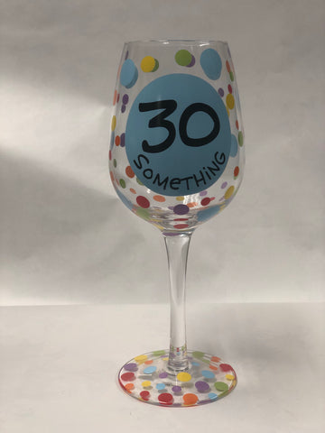 30 Something Wine Glass