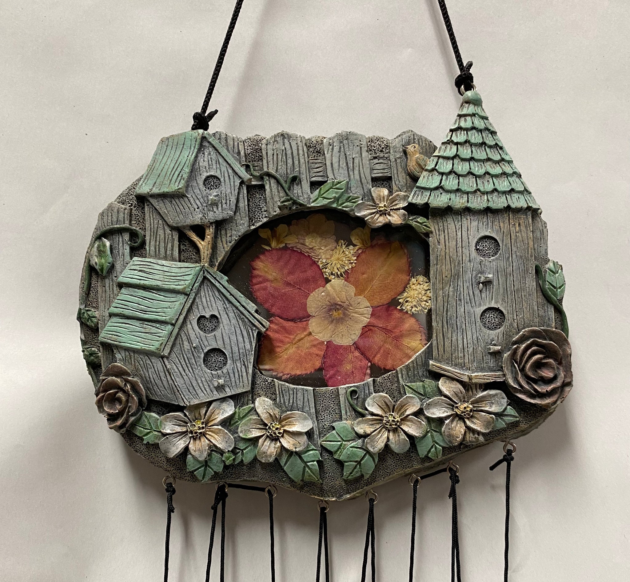 Birdhouse Trio Wind Chime