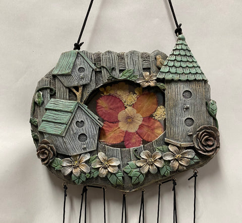 Birdhouse Trio Wind Chime