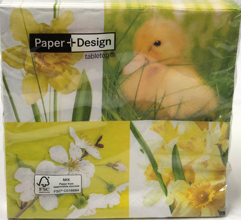 Luncheon Napkin - Yellow Spring