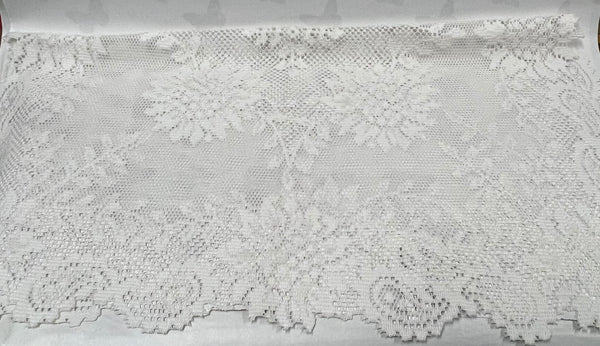 Table Topper -Sunflower -White