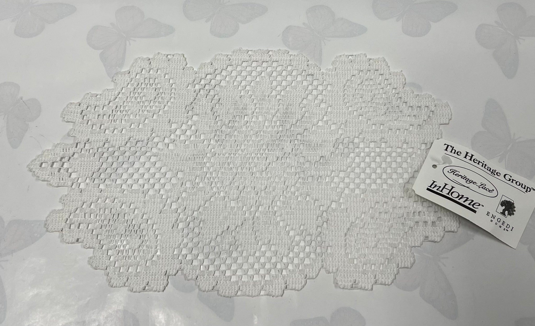Doily -Sunflower -White