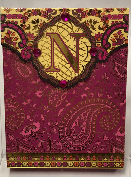 Monogram -Pocket Notebook “N”