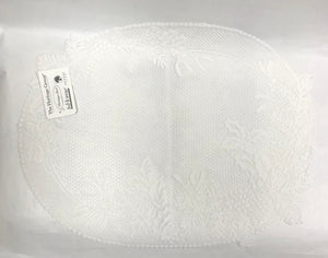 Placemat -Winter Green -White