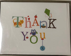Boxed Note Cards "Thank you"