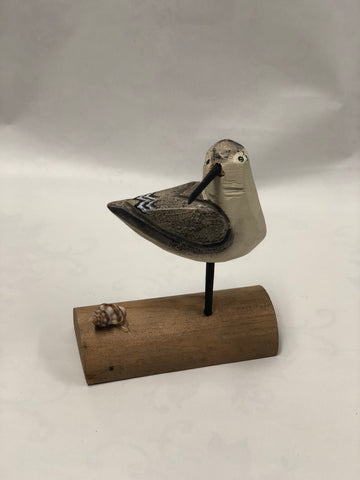 Sea Life- Small Wooden Bird