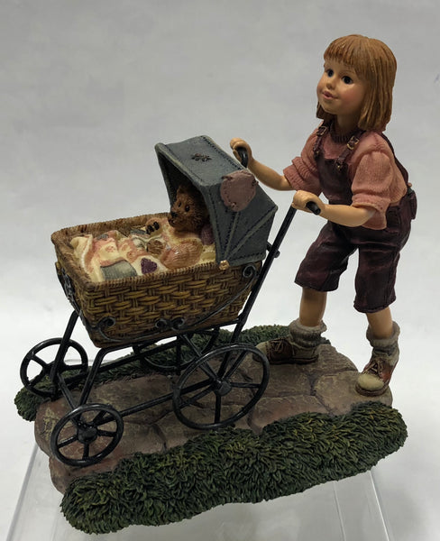 Casey With Baxter... Afternoon Stroll -Boyd's Bear