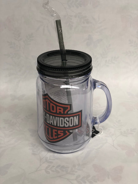 Harley Davidson Tumbler Glass