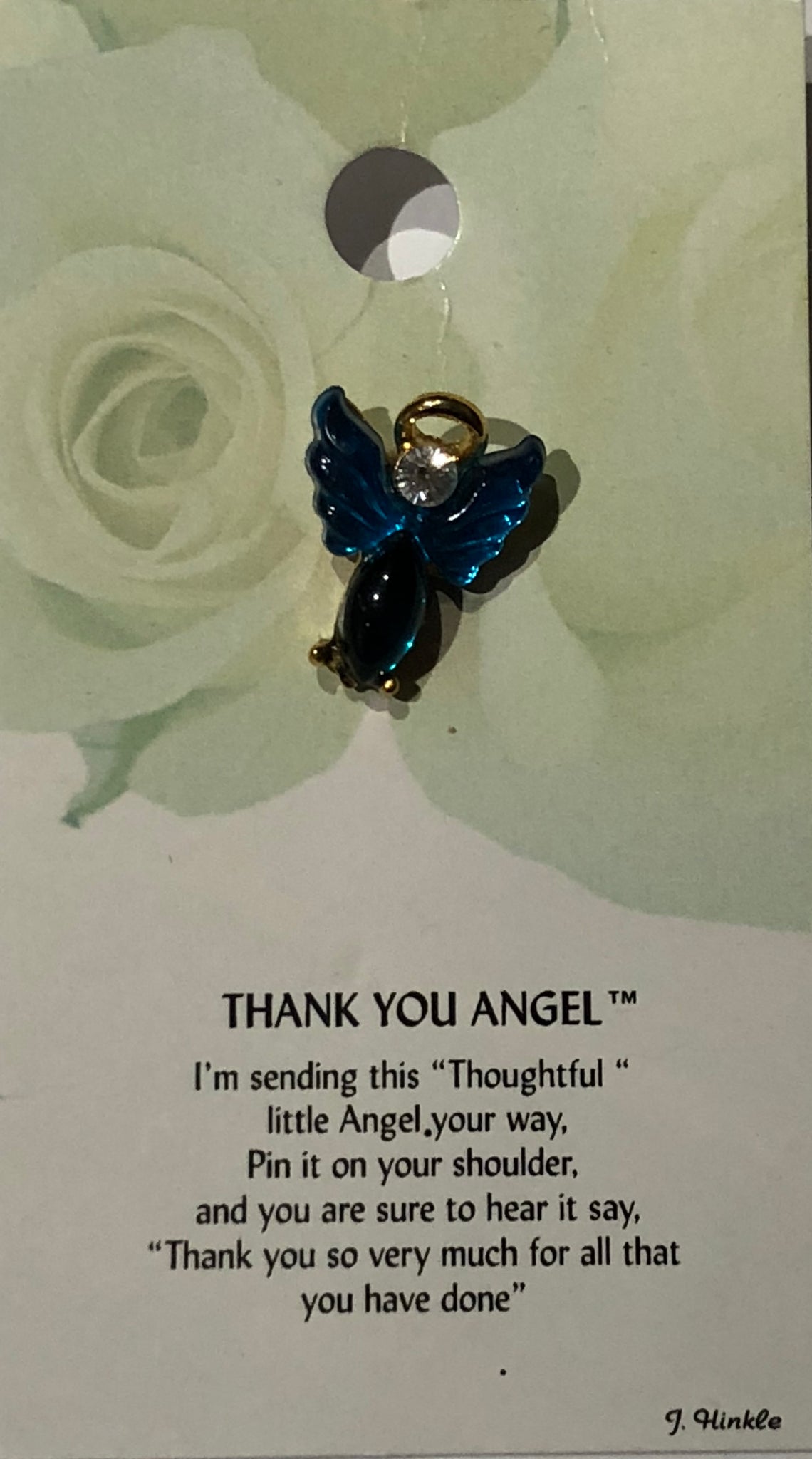 Thank You Angel Pin