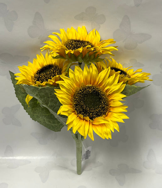 Small Sunflower Bunch -Yellow