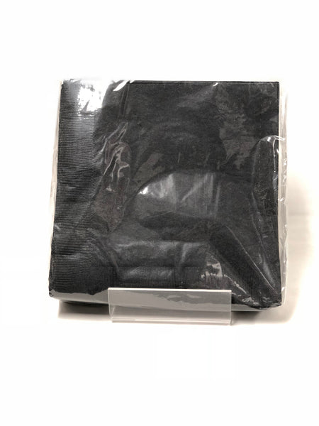Bulk Luncheon Napkin -Jet Black
