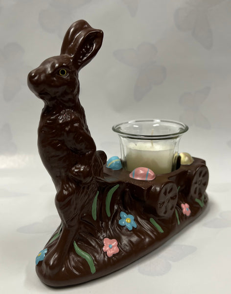 Chocolate Easter Rabbit Figurine