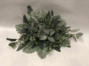 Eucalyptus/ Dusty Miller Swag