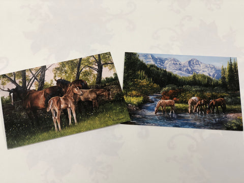Boxed Note Cards "Somewhere in Heaven/ Memories of Summer"