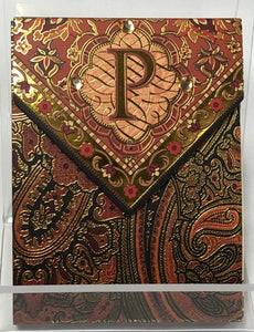 Monogram -Pocket Notebook “P”