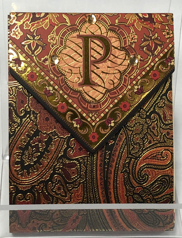 Monogram -Pocket Notebook “P”