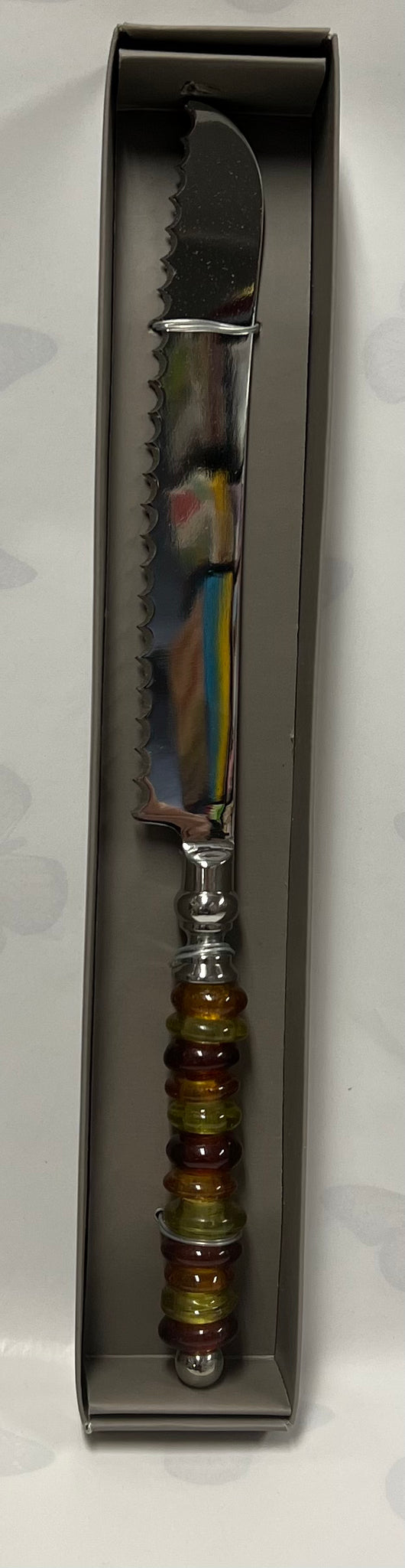 Serrated Metal Cake Knife