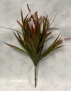 Plastic Fall Grass Bush