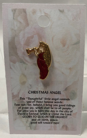Christmas Angel Pin