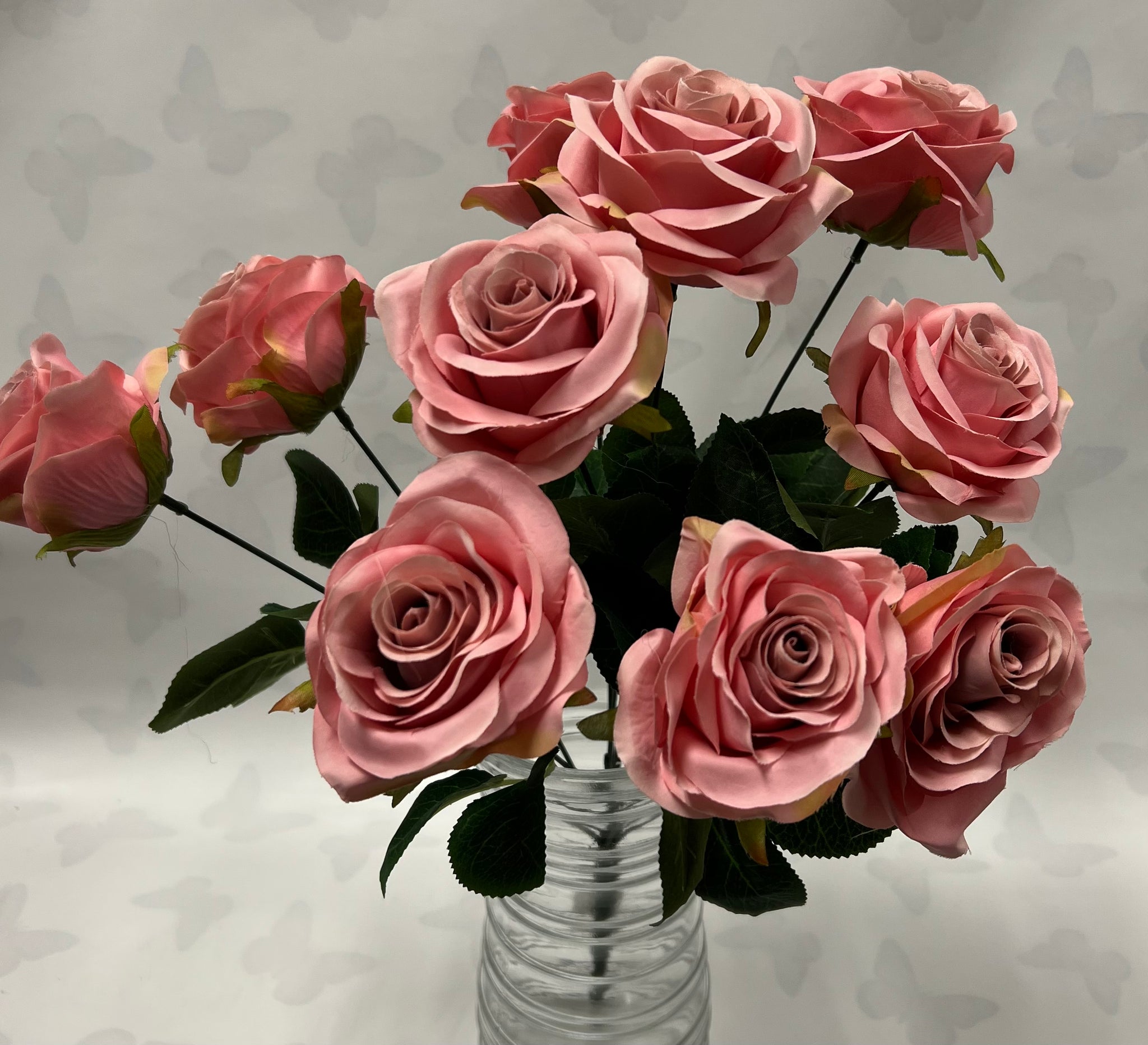 Bridal Rose Bush -Dark Pink